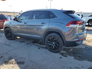 2023 Volkswagen Atlas SE with VIN 1V2KE2CA5PC226004, listed as a Copart auction lot 43184745 with 18,568 mi miles and Salvage title. Bid and sale history available at DreamBid. Image 2.