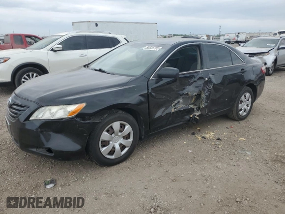 2007 Toyota Camry CE with VIN 4T4BE46K37R003876, listed as a Copart auction lot 52828785 with 210,785 mi miles and Salvage Title. Bid and sale history available at carsss.com. Image 1.