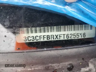 2015 FIAT 500 Sport z VIN 3C3CFFBRXFT625516, wystawiony jako Copart lot #57797775 z przebiegiem Nie podano mil oraz Szkoda całkowita • Salvage title. Historia ofert i sprzedaży dostępna na DreamBid. Obrazek 12.