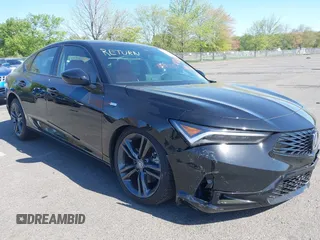2025 Acura Integra w/A-Spec Package with VIN 19UDE4H35SA001006, listed as a IAAI auction lot 42103893 with 9,054 mi miles and . Bid and sale history available at DreamBid. Image 1.