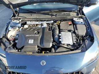 2023 Mercedes-Benz CLA 45 AMG with VIN W1K5J5DB8PN414447, listed as a Copart auction lot 49317765 with 13,617 mi miles and Salvage Title. Bid and sale history available at DreamBid. Image 11.