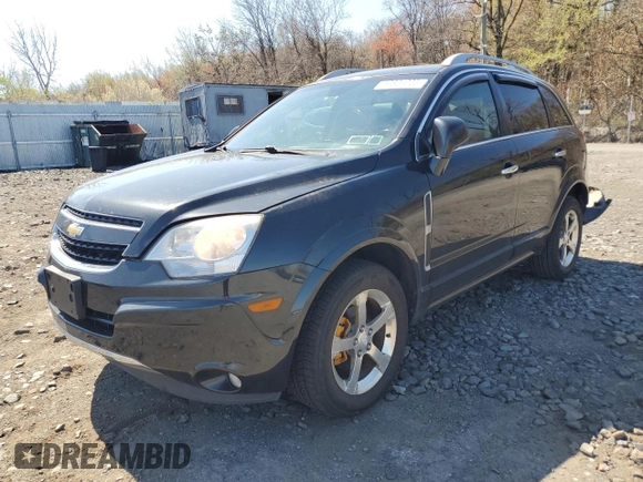 2012 Chevrolet Captiva Sport LTZ with VIN 3GNFL4E5XCS608027, listed as a Copart auction lot 53861205 with 122,580 mi miles and Salvage Title. Bid and sale history available at carsss.com. Image 1.