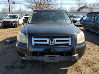 2007 Honda Pilot EX with VIN 2HKYF18437H531057, listed as a Copart auction lot 47228535 with 254,195 mi miles and Salvage Title. Bid and sale history available at DreamBid. Image 5.