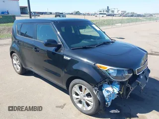 2015 Kia Soul + with VIN KNDJP3A54F7787403, listed as a IAAI auction lot 42198291 with 66,467 mi miles and . Bid and sale history available at DreamBid. Image 1.
