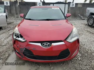 2012 Hyundai Veloster w/Gray Int with VIN KMHTC6AD1CU064985, listed as a Copart auction lot 42487355 with 84,475 mi miles and Salvage title. Bid and sale history available at DreamBid. Image 5.