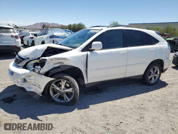 2006 Lexus RX 400h with VIN JTJHW31U960022993, listed as a Copart auction lot 54889095 with 176,966 mi miles and Salvage title. Bid and sale history available at DreamBid. Image 1.