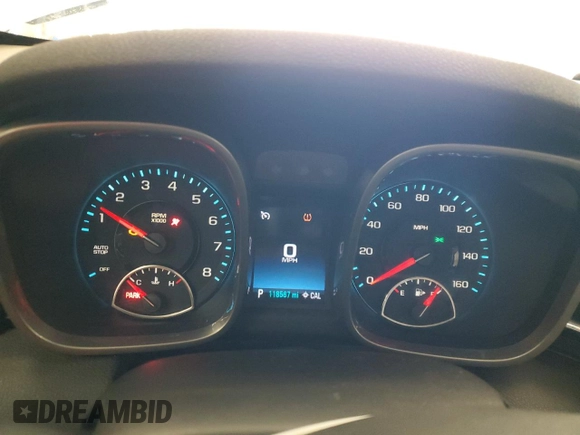 2015 Chevrolet Malibu LS with VIN 1G11B5SL4FF219724, listed as a Copart auction lot 52185685 with 118,567 mi miles and Salvage Title. Bid and sale history available at DreamBid. Image 9.