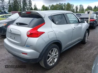 2014 Nissan Juke S with VIN JN8AF5MV0ET360336, listed as a IAAI auction lot 42260939 with 142,141 mi miles and . Bid and sale history available at DreamBid. Image 4.