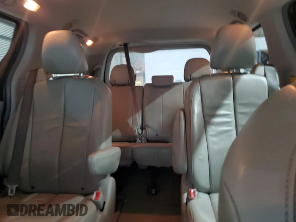 2013 Toyota Sienna XLE with VIN 5TDDK3DC6DS065469, listed as a Copart auction lot 48772565 with 143,966 mi miles and Salvage Title. Bid and sale history available at DreamBid. Image 10.