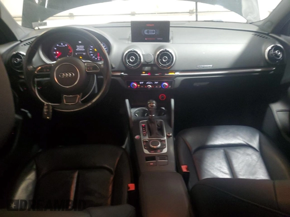 2016 Audi A3 Premium with VIN WAUB8GFF3G1040581, listed as a Copart auction lot 50215385 with 91,619 mi miles and Salvage Title. Bid and sale history available at DreamBid. Image 8.