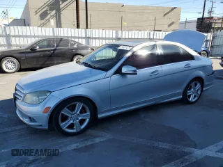 2010 Mercedes-Benz C-Class C 300 Sport with VIN WDDGF5EB6AR112812, listed as a Copart auction lot 41881475 with 121,123 mi miles and Salvage Title. Bid and sale history available at carsss.com. Image 1.