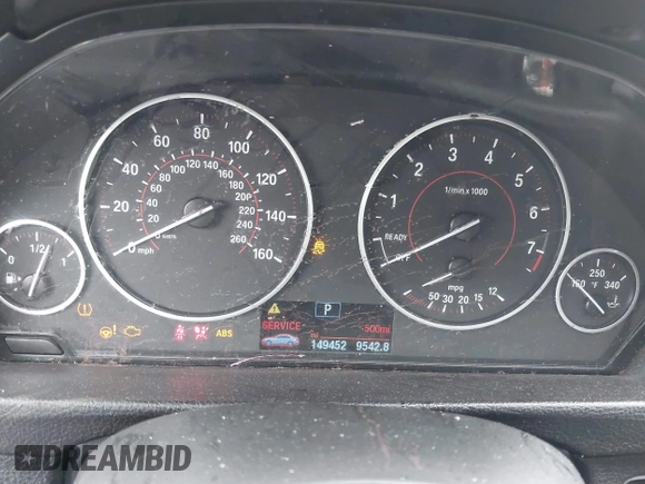 2016 BMW 3 Series 328i with VIN WBA8E9G5XGNT86382, listed as a IAAI auction lot 42056602 with 149,452 mi miles. Bid and sale history available at carsss.com. Image 15.