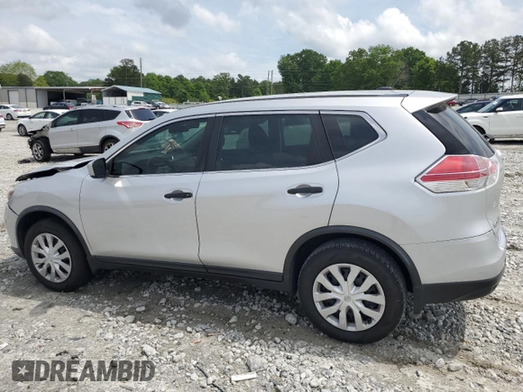 2016 Nissan Rogue S with VIN JN8AT2MV1GW145038, listed as a Copart auction lot 53784785 with 97,545 mi miles and Clean Title. Bid and sale history available at carsss.com. Image 2.