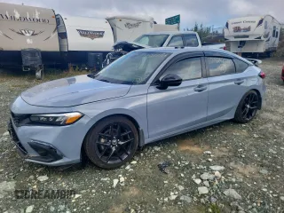 2022 Honda Civic Sport Touring z VIN 19XFL1G82NE403320, wystawiony jako Copart lot #75242694 z przebiegiem 23 844 mil mil oraz Szkoda całkowita • Salvage title. Historia ofert i sprzedaży dostępna na DreamBid. Obrazek 1.