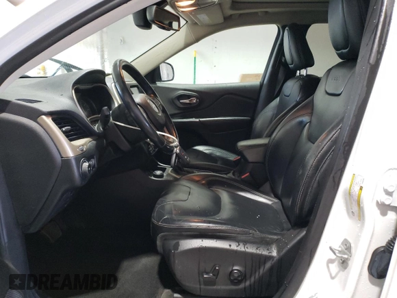 2015 Jeep Cherokee Limited with VIN 1C4PJMDS1FW692564, listed as a Copart auction lot 50763395 with 100,305 mi miles and Salvage Title. Bid and sale history available at carsss.com. Image 7.