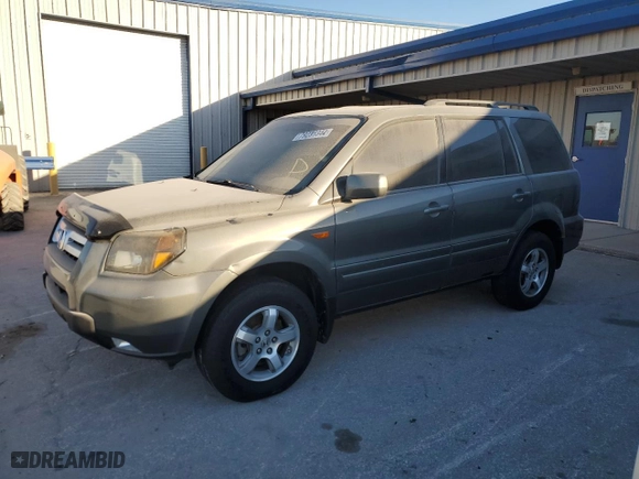 2007 Honda Pilot EX-L with VIN 5FNYF28747B002165, listed as a Copart auction lot 79231344 with 238,829 mi miles and Non Repairable. Bid and sale history available at carsss.com. Image 1.