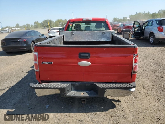 2011 Ford F-150 XL with VIN 1FTNF1CF5BKD58924, listed as a Copart auction lot 69436254 with Not Provided miles and Salvage Title. Bid and sale history available at DreamBid. Image 6.