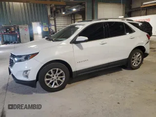 2018 Chevrolet Equinox LT with VIN 2GNAXJEV4J6126727, listed as a Copart auction lot 59438645 with 127,808 mi miles and Salvage title. Bid and sale history available at DreamBid. Image 1.