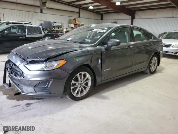 2019 Ford Fusion Hybrid SE with VIN 3FA6P0LU3KR121568, listed as a Copart auction lot 49860905 with 115,220 mi miles and Salvage Title. Bid and sale history available at carsss.com. Image 1.