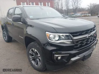 2021 Chevrolet Colorado 4WD Z71 with VIN 1GCGTDEN8M1226062, listed as a IAAI auction lot 41723424 with 20,956 mi miles. Bid and sale history available at carsss.com. Image 1.