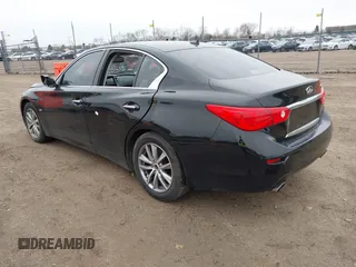 2016 Infiniti Q50 3.0t Premium with VIN JN1EV7AP3GM303498, listed as a IAAI auction lot 42079110 with 164,804 mi miles. Bid and sale history available at carsss.com. Image 3.