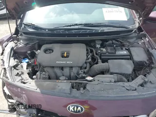 2017 Kia Forte LX with VIN 3KPFK4A76HE044840, listed as a IAAI auction lot 42057976 with 64,191 mi miles. Bid and sale history available at carsss.com. Image 10.