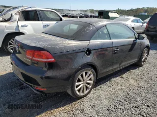 2013 Volkswagen Eos Komfort with VIN WVWBW8AH3DV003705, listed as a Copart auction lot 75803184 with Not Provided miles and Salvage Title. Bid and sale history available at DreamBid. Image 3.