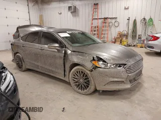 2014 Ford Fusion SE with VIN 1FA6P0HD9E5355536, listed as a IAAI auction lot 41706159 with 201,941 mi miles. Bid and sale history available at carsss.com. Image 1.