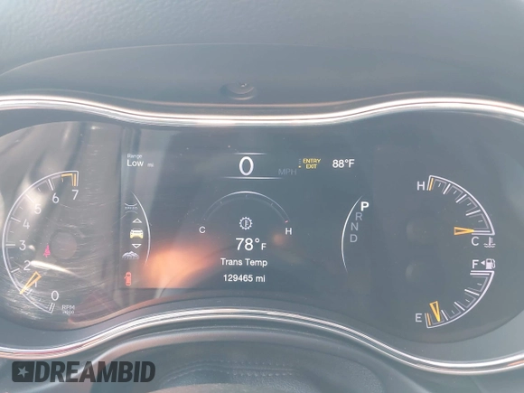 2017 Jeep Grand Cherokee Trailhawk with VIN 1C4RJFLG2HC670868, listed as a IAAI auction lot 42711041 with 129,465 mi miles and . Bid and sale history available at DreamBid. Image 7.