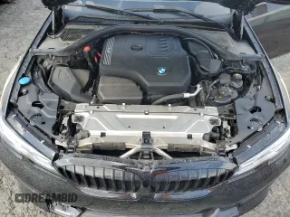 2020 BMW 3 Series 330i with VIN 3MW5R1J08L8B32611, listed as a Copart auction lot 50619825 with 22,277 mi miles and Salvage Title. Bid and sale history available at carsss.com. Image 11.