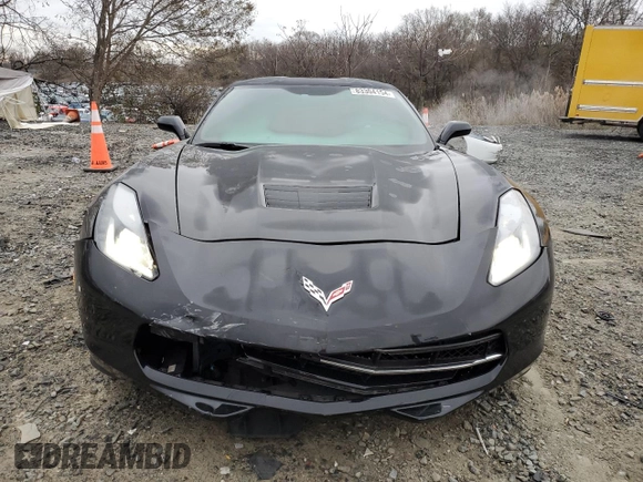 2018 Chevrolet Corvette 1LT with VIN 1G1YB2D79J5106511, listed as a Copart auction lot 83304154 with 36,496 mi miles and Salvage Title. Bid and sale history available at carsss.com. Image 5.