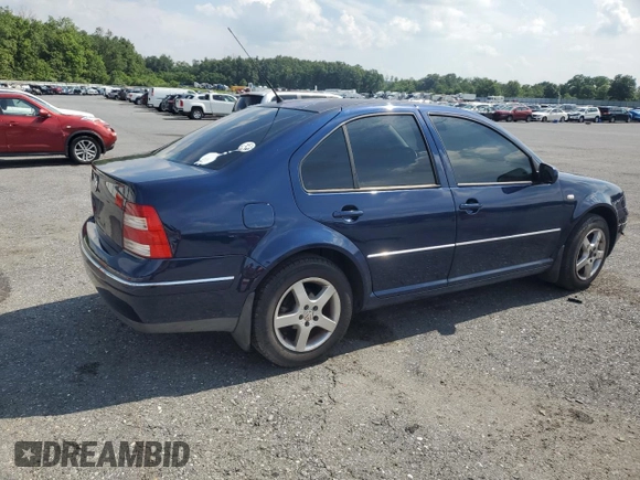 2005 Volkswagen Jetta GL with VIN 3VWRK69M85M026132, listed as a Copart auction lot 64153735 with 92,964 mi miles and Salvage title. Bid and sale history available at DreamBid. Image 3.