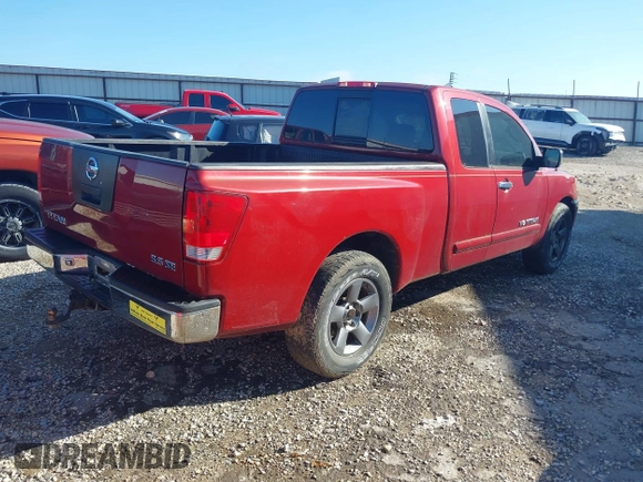 2005 Nissan Titan SE z VIN 1N6AA06A65N514475, wystawiony jako IAAI lot #42646219 z przebiegiem 142 736 mil mil oraz . Historia ofert i sprzedaży dostępna na DreamBid. Obrazek 4.