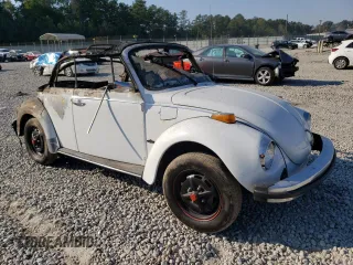 1978 Volkswagen Beetle with VIN 1582009953, listed as a Copart auction lot 74785504 with Not Provided miles and Salvage Title. Bid and sale history available at DreamBid. Image 4.