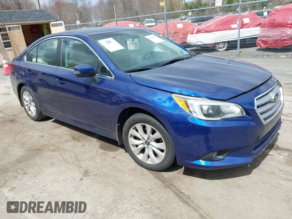 2015 Subaru Legacy Premium with VIN 4S3BNAF68F3027577, listed as a IAAI auction lot 42050077 with 94,705 mi miles and . Bid and sale history available at DreamBid. Image 1.