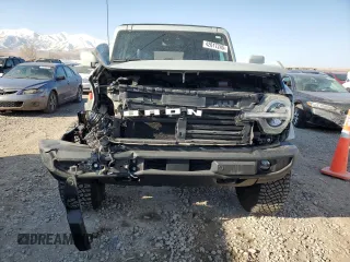 2021 Ford Bronco with VIN 1FMDE5DH6MLB02483, listed as a Copart auction lot 42617245 with 20,306 mi miles and Salvage title. Bid and sale history available at DreamBid. Image 5.