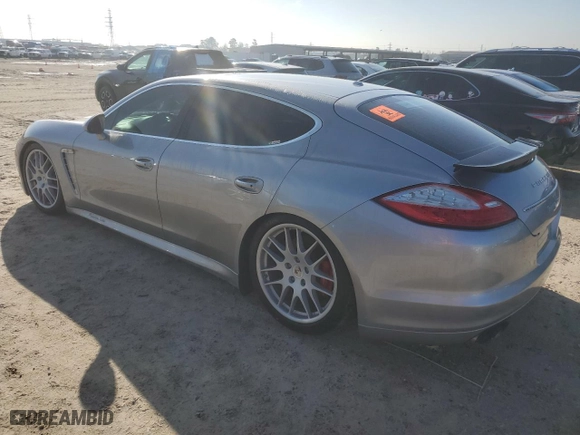 2010 Porsche Panamera Turbo with VIN WP0AC2A75AL090720, listed as a Copart auction lot 47013455 with NaN miles and Non Repairable. Bid and sale history available at carsss.com. Image 2.