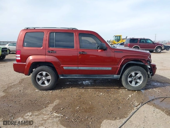 2008 Jeep Liberty Sport with VIN 1J8GN28K18W198297, listed as a IAAI auction lot 41570279 with 168,324 mi miles. Bid and sale history available at carsss.com. Image 14.