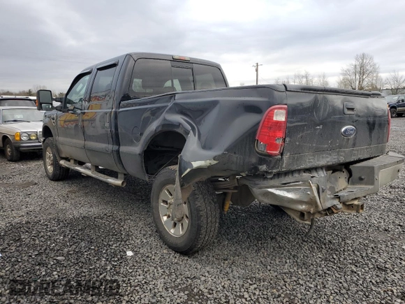 2008 Ford F-250 XL with VIN 1FTSW21528EE45027, listed as a Copart auction lot 43811735 with 157,896 mi miles and Salvage title. Bid and sale history available at DreamBid. Image 2.