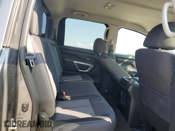 2022 Nissan Titan SV with VIN 1N6AA1EF6NN102544, listed as a Copart auction lot 74983344 with 34,090 mi miles and Salvage title. Bid and sale history available at DreamBid. Image 10.