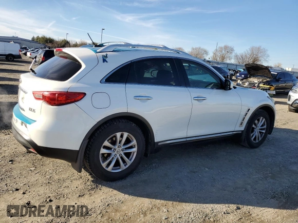 2009 Infiniti FX z VIN JNRAS18U59M102556, wystawiony jako Copart lot #86925744 z przebiegiem 164 802 mil mil oraz Szkoda całkowita • Salvage title. Historia ofert i sprzedaży dostępna na DreamBid. Obrazek 3.