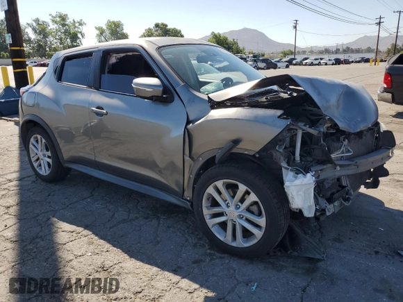 2016 Nissan Juke S z VIN JN8AF5MRXGT608663, wystawiony jako Copart lot #58074195 z przebiegiem 89 921 mil mil oraz Szkoda całkowita • Salvage title. Historia ofert i sprzedaży dostępna na DreamBid. Obrazek 4.