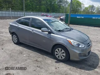 2017 Hyundai Accent SE with VIN KMHCT4AE0HU178612, listed as a IAAI auction lot 41995222 with 110,802 mi miles. Bid and sale history available at carsss.com. Image 1.