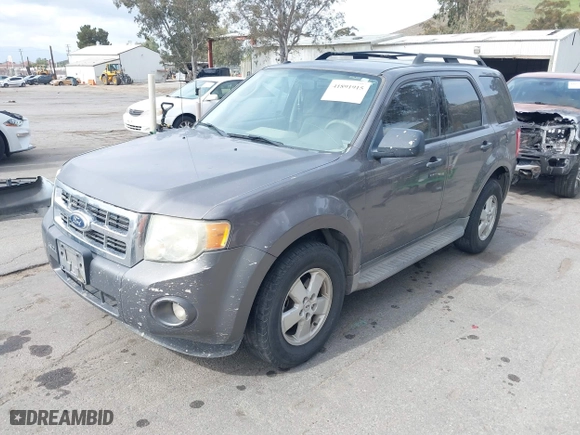 2010 Ford Escape XLT with VIN 1FMCU0D73AKC67711, listed as a IAAI auction lot 41891915 with 254,378 mi miles. Bid and sale history available at carsss.com. Image 2.