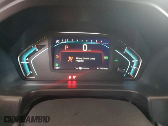 2024 Honda Odyssey Sport with VIN 5FNRL6H73RB031390, listed as a Copart auction lot 48000015 with 13,351 mi miles and Salvage Title. Bid and sale history available at DreamBid. Image 9.