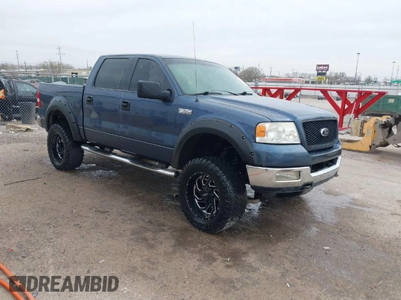 2004 Ford F-150 XLT z VIN 1FTPW14584KB95073, wystawiony jako IAAI lot #41815933 z przebiegiem 223 420 mil mil oraz . Historia ofert i sprzedaży dostępna na DreamBid. Obrazek 1.
