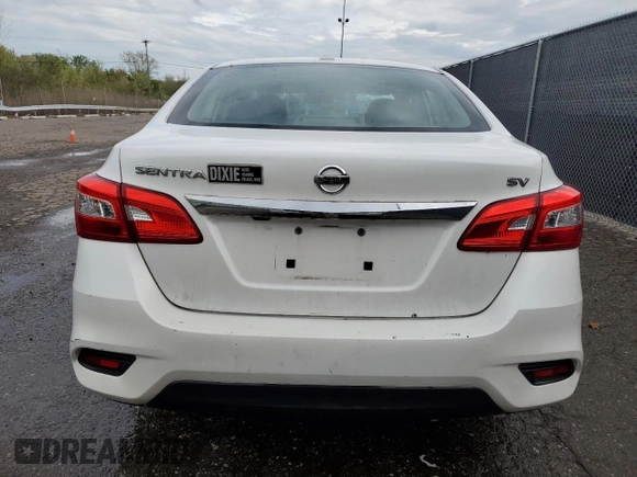 2016 Nissan Sentra SV with VIN 3N1AB7AP1GY318344, listed as a Copart auction lot 55382315 with 258,339 mi miles and Clean Title. Bid and sale history available at DreamBid. Image 6.