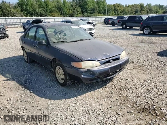 2001 Ford Escort Fleet with VIN 3FAFP13PX1R120920, listed as a Copart auction lot 75643024 with 128,089 mi miles and Salvage title. Bid and sale history available at DreamBid. Image 10.