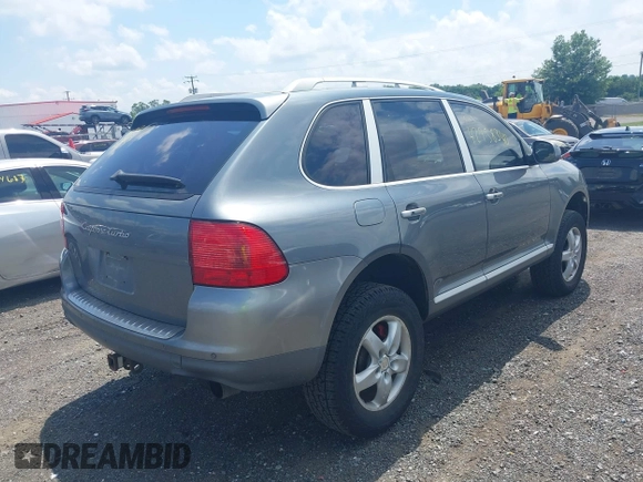 2005 Porsche Cayenne Turbo with VIN WP1AC29PX5LA91015, listed as a IAAI auction lot 42738340 with 219,742 mi miles and . Bid and sale history available at DreamBid. Image 4.