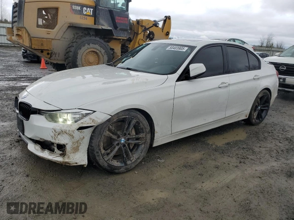 2012 BMW 3 Series 328i with VIN WBA3A5C56CF257905, listed as a Copart auction lot 50403905 with 112,412 mi miles and Salvage Title. Bid and sale history available at carsss.com. Image 1.